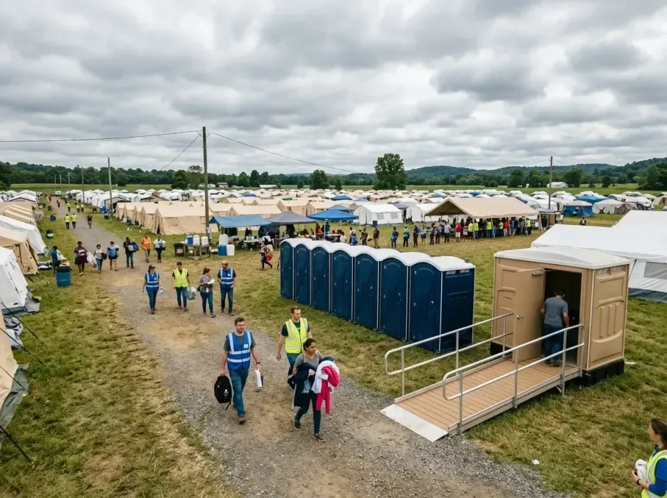 disaster-relief-camp-restrooms-010 — frequently asked questions, Dumpster & Portable Bathrooms Rental in Moorefield, WV